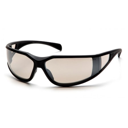 Pyramex - Exeter - Glossy Black Frame/Indoor/Outdoor Mirror Anti-Fog Lens SB5180DT